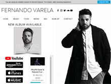 Tablet Screenshot of fernandovarela.com